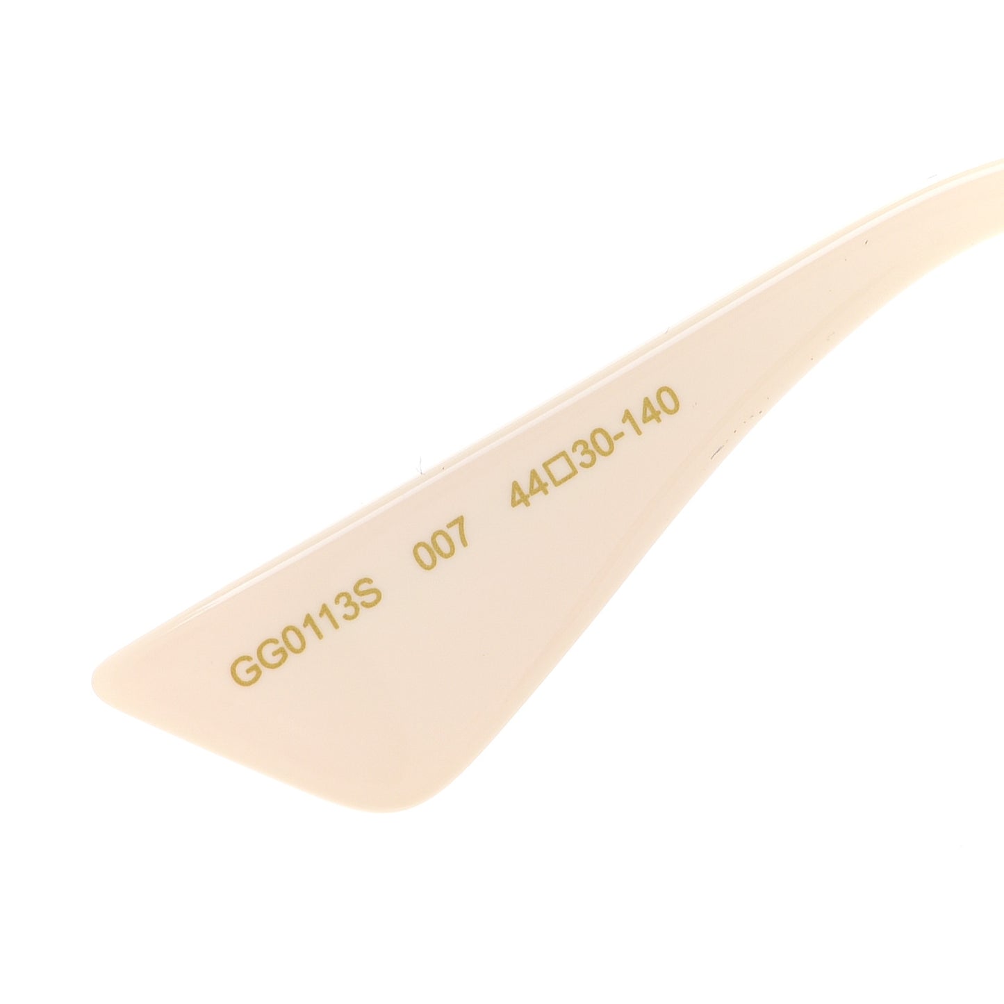 Metal Acetate Striped Maison Del'Amour Round Frame Sunglasses GG0113S Red Green