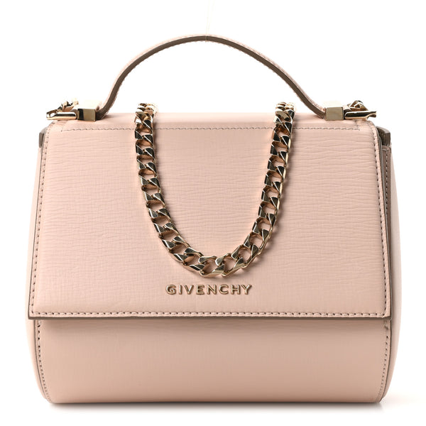GIVENCHY パンドラ クロスボディ チェーンショルダーバッグ ミニ Givenchy Textured Calfskin Mini Pandora Box Chain Crossbody Bag