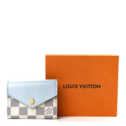 Louis Vuitton Damier Azur Zoe Wallet Olympe 13 of 13