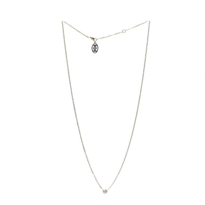 Cartier 18K Yellow Gold Diamond SM D'Amour Pendant Necklace 3 of 6