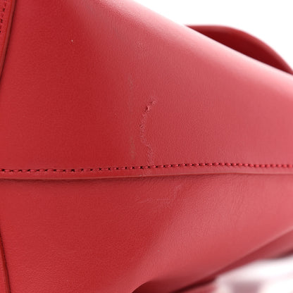Mansur Gavriel Vegetable Tanned Calfskin Mini Backpack Flamma 7 of 11