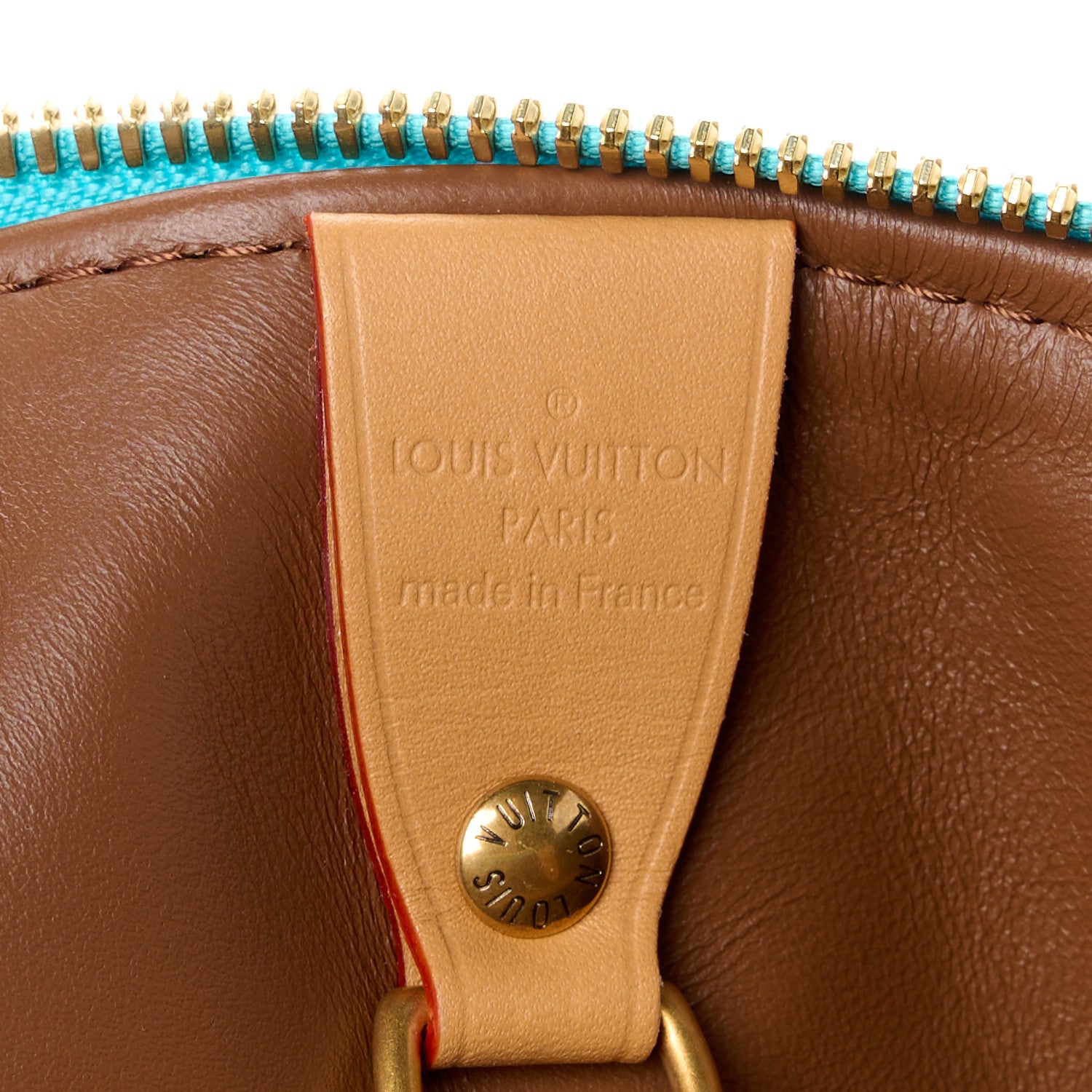 Louis Vuitton Calfskin Monogram Speedy P9 Bandouliere 25 Turquoise 8 of 17