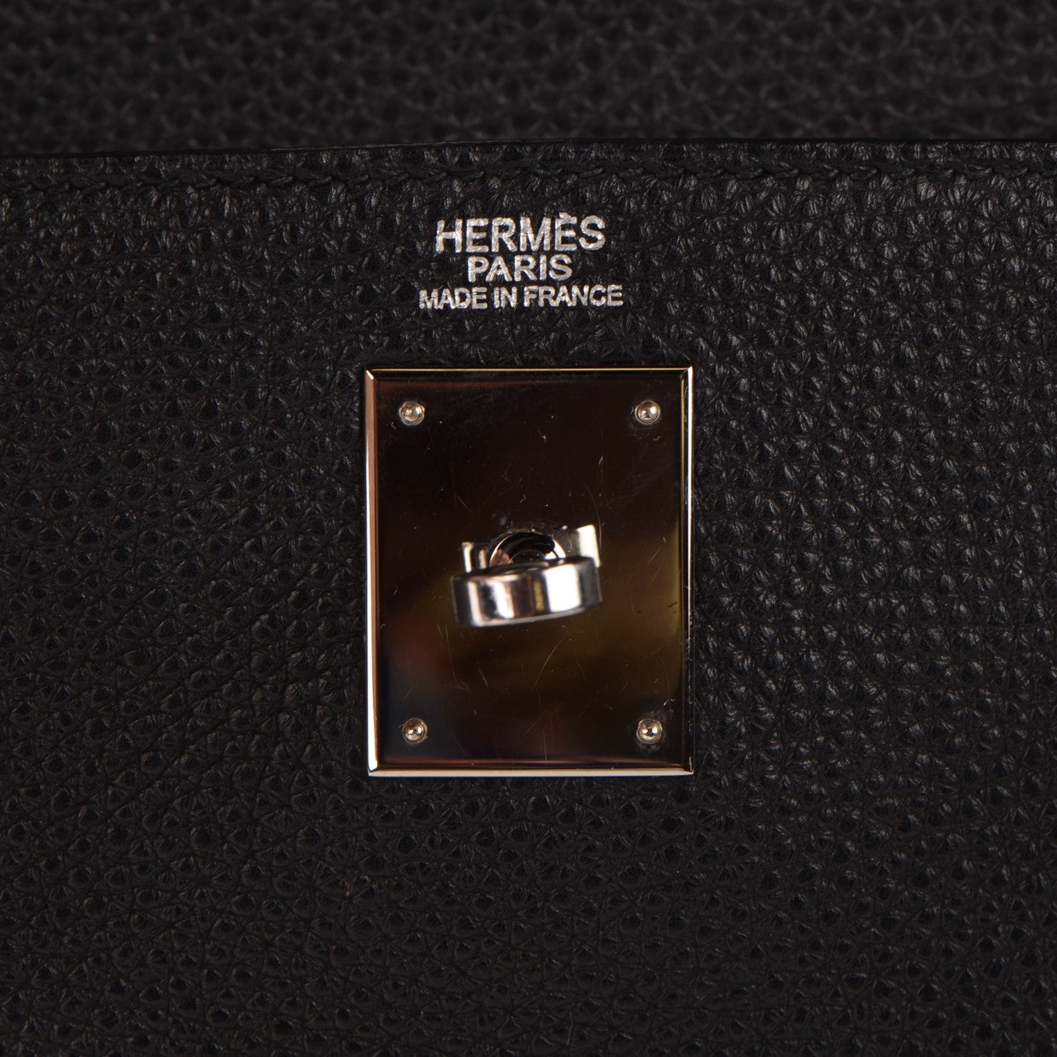 Hermes Togo Kelly Retourne 32 Black 9 of 27