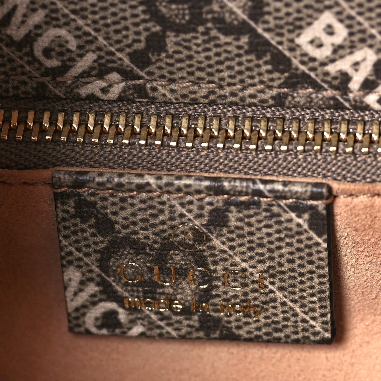 X BALENCIAGA GG Supreme Monogram Logo Print Horsebit 1955 Shoulder Bag Beige Ebony