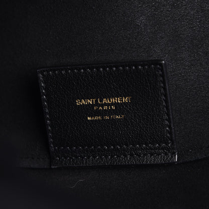 Saint Laurent Calfskin Large Shopping Tote Black 7 of 11