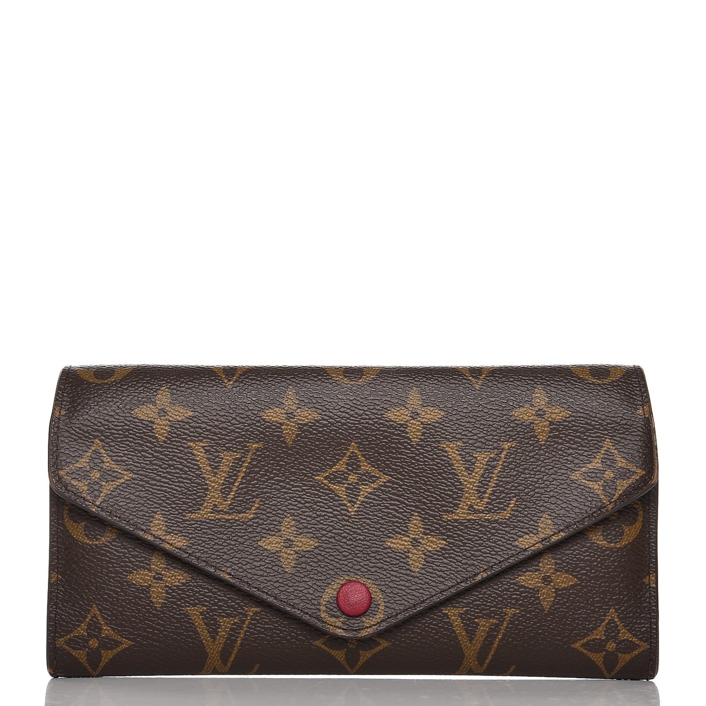 Monogram Josephine Wallet Red