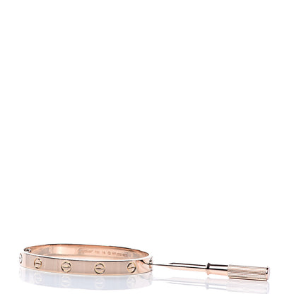 Cartier 18K Pink Gold LOVE Bracelet 16 5 of 6