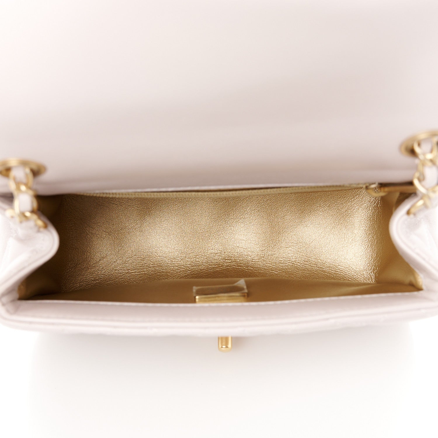 Chanel Lambskin Quilted Mini Pearl Crush Flap Light Purple 5 of 12