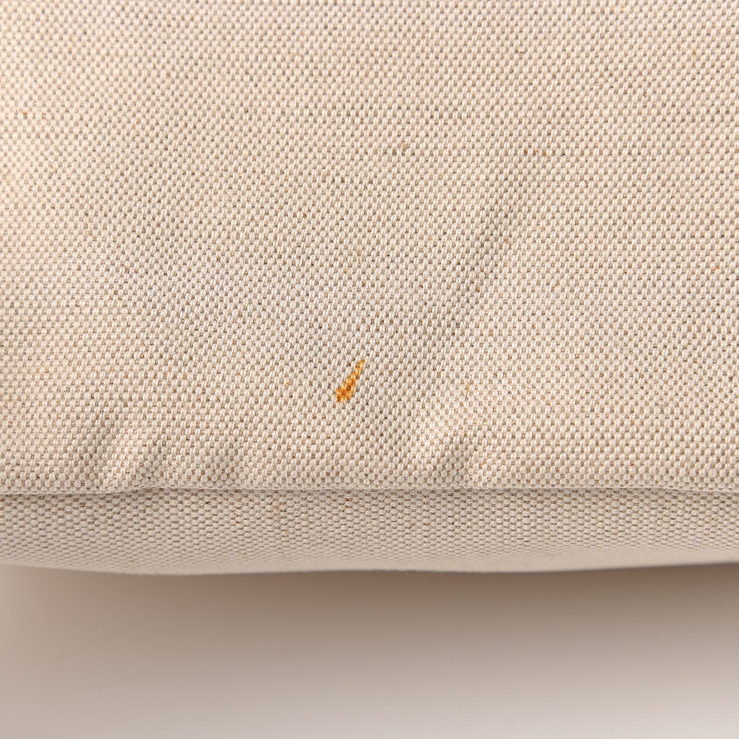 Calfskin Canvas Cutout Tote Sand