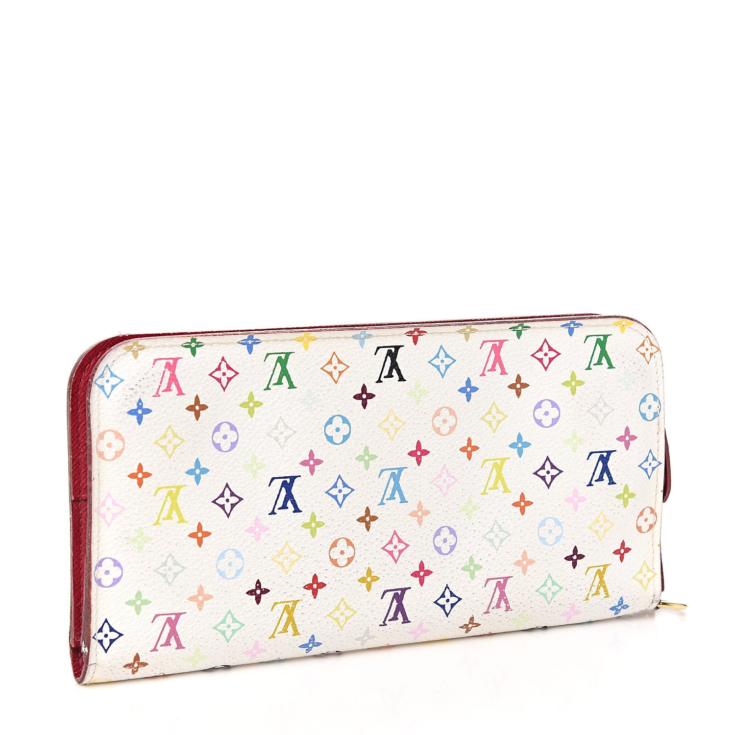 Louis Vuitton Monogram Multicolor Insolite Wallet White Eglantine 2 of 7