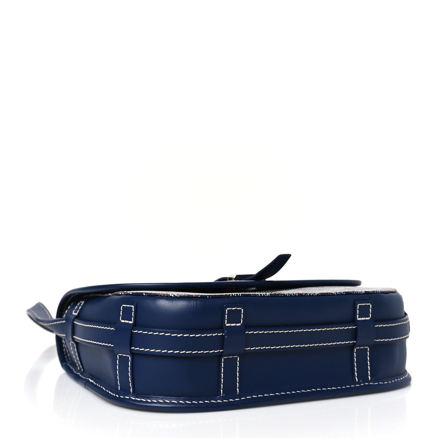 Goyardine Belvedere II PM Messenger Bag Navy