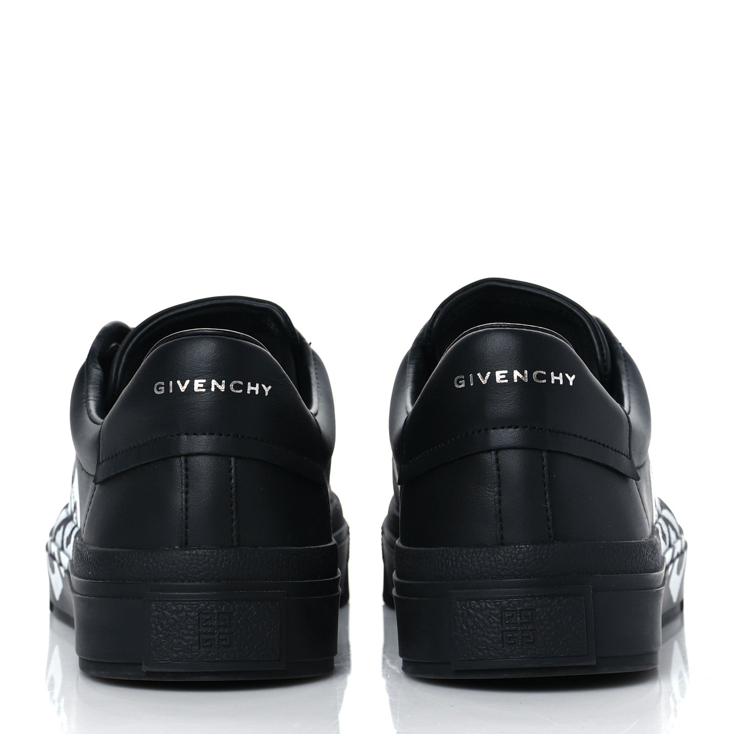 Givenchy X JOSH SMITH Calfskin City Sport Mens Sneakers 41 Black 5 of 9