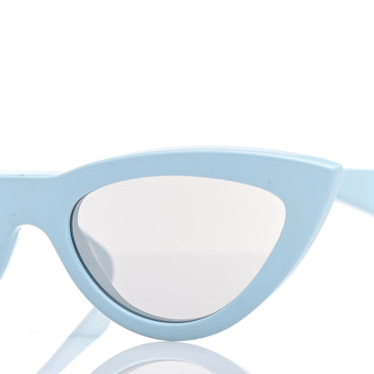 Celine Acetate Cat Eye Sunglasses CL40019I Blue 8 of 9