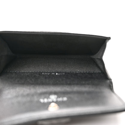 Chanel Caviar Quilted Boy Flap Card Holder So Black 5 of 11