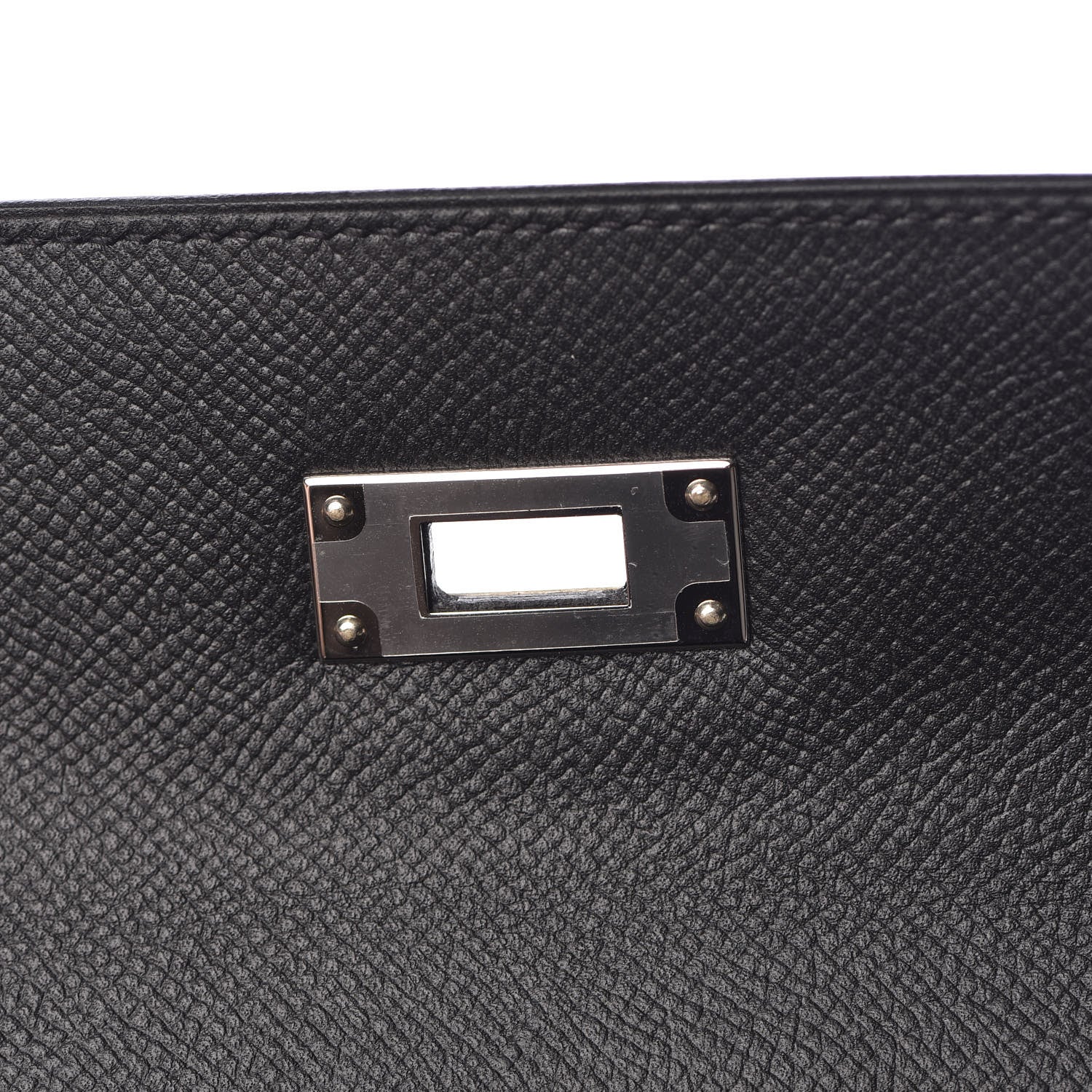 Hermes Epsom Kelly Sellier 28 Black 12 of 41