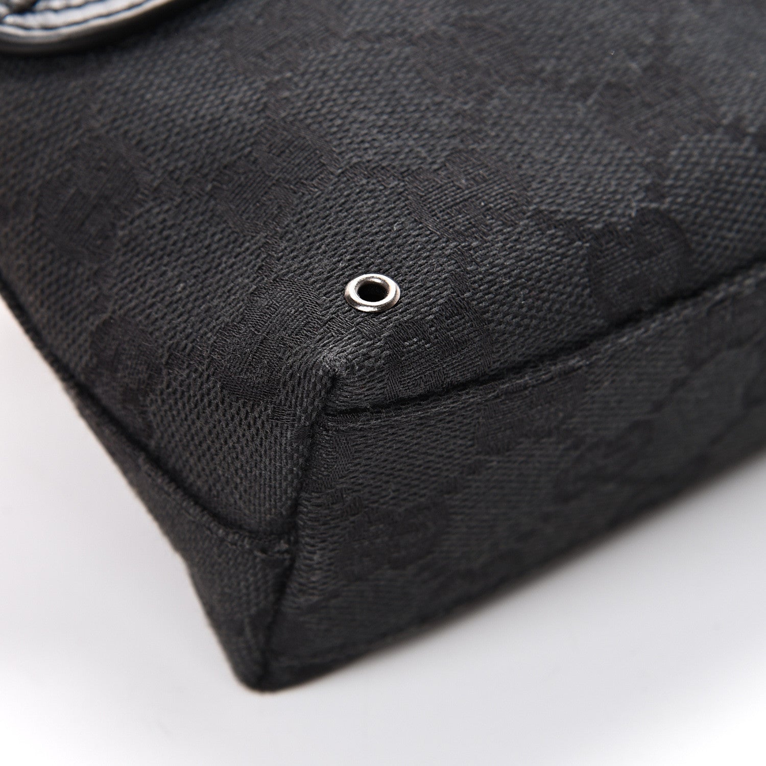 Gucci GG Monogram Web Flight Belt Bag Black 13 of 15
