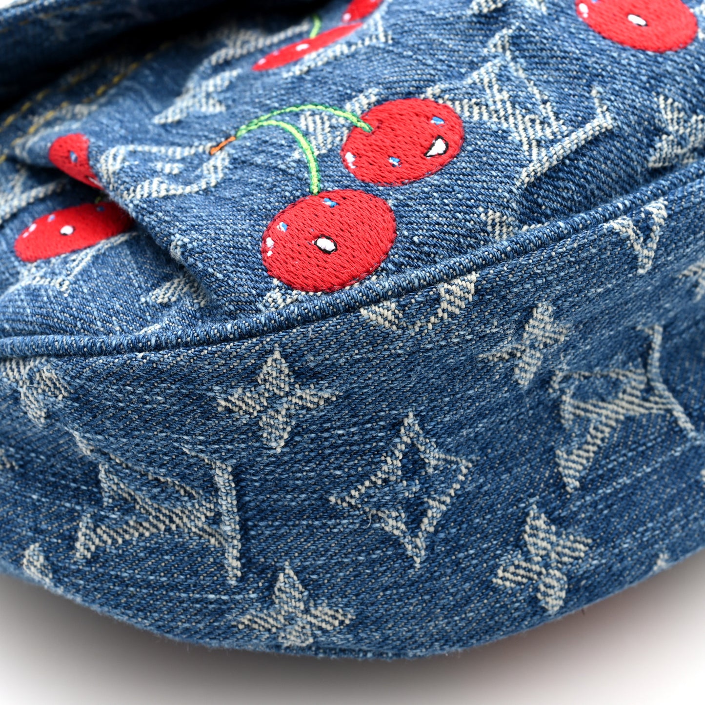 LV X TM Monogram Denim Cerises Sunset