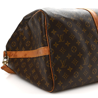 Louis Vuitton Monogram Keepall Bandouliere 55 8 of 11
