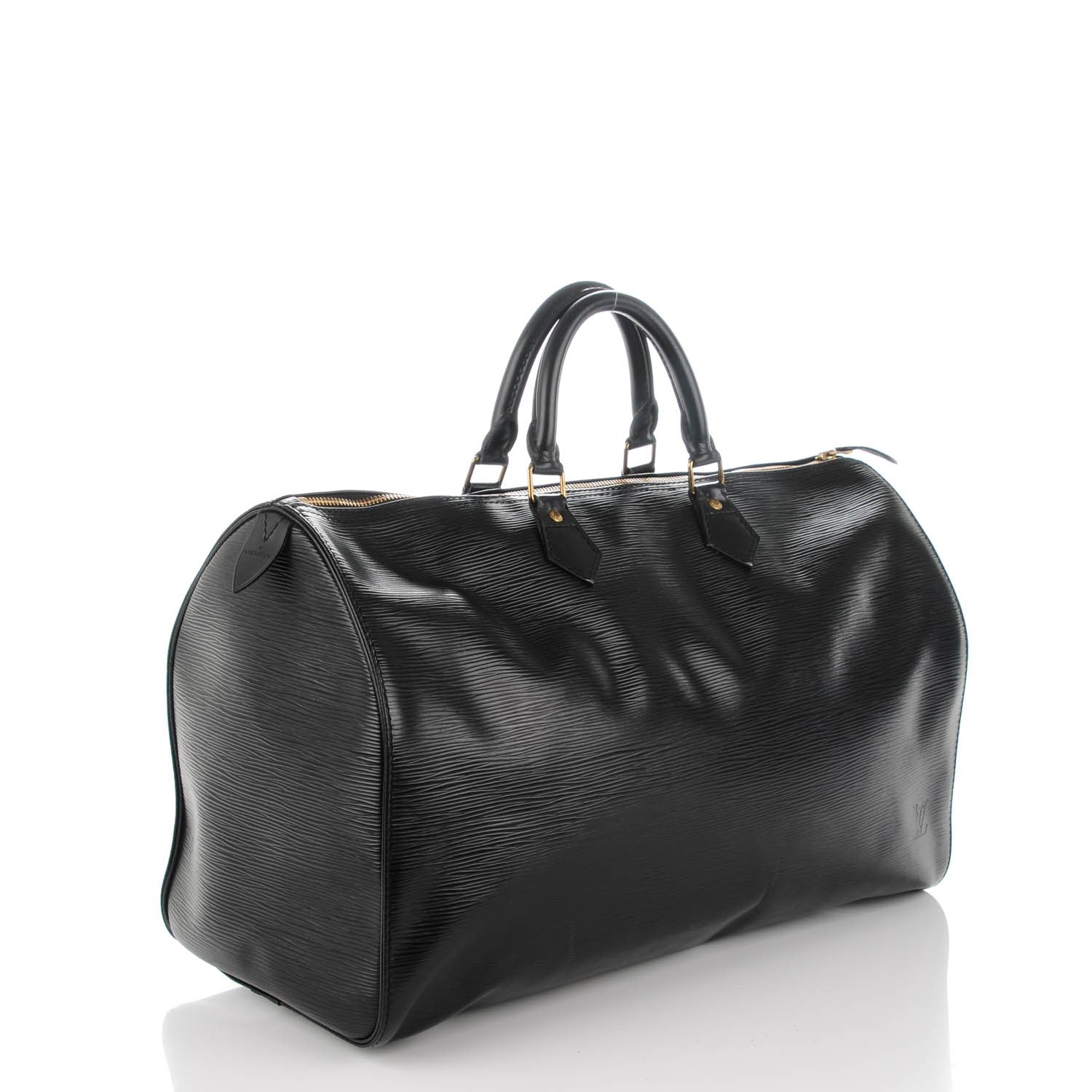 Louis Vuitton Epi Speedy 40 Black 3 of 7