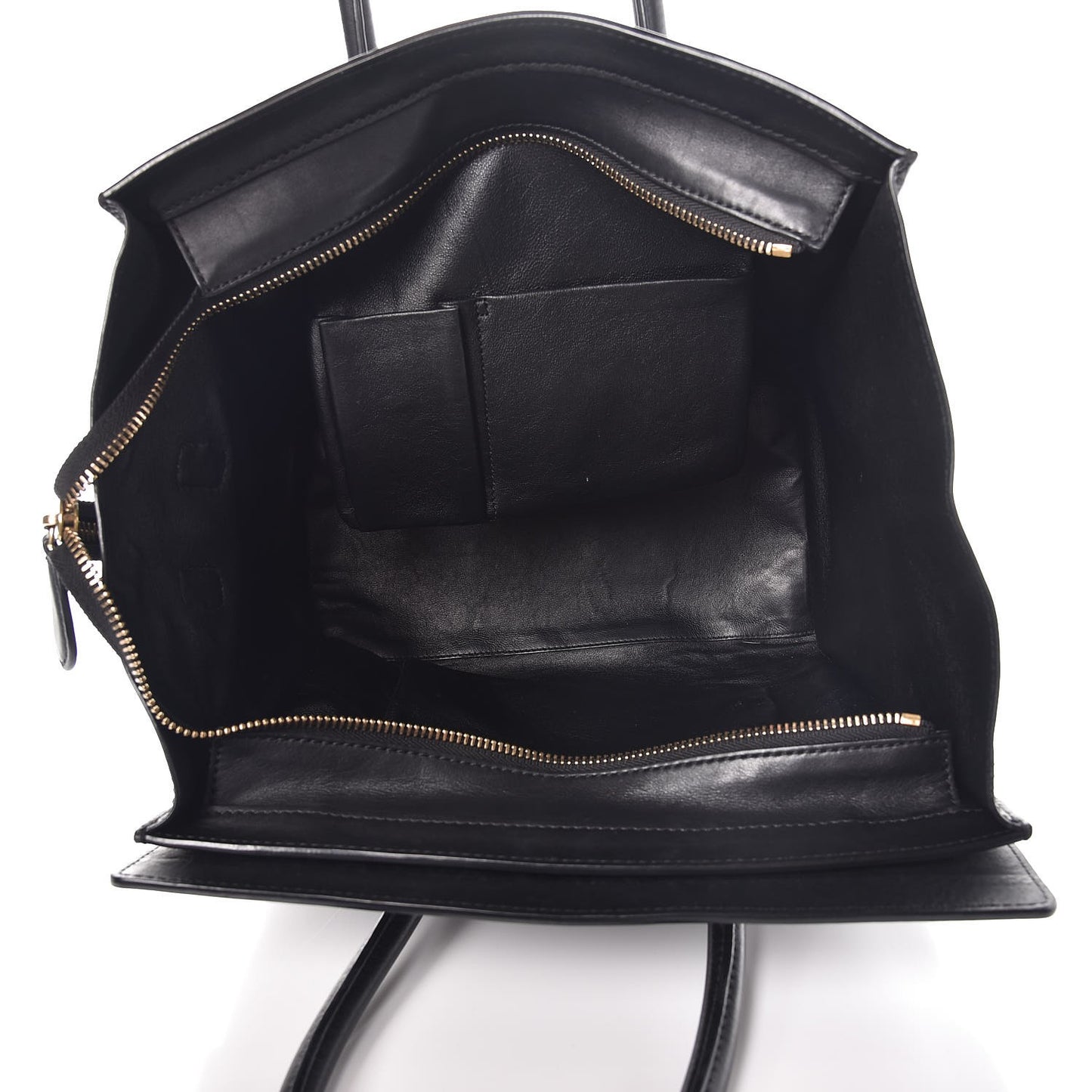 Smooth Calfskin Mini Luggage Black