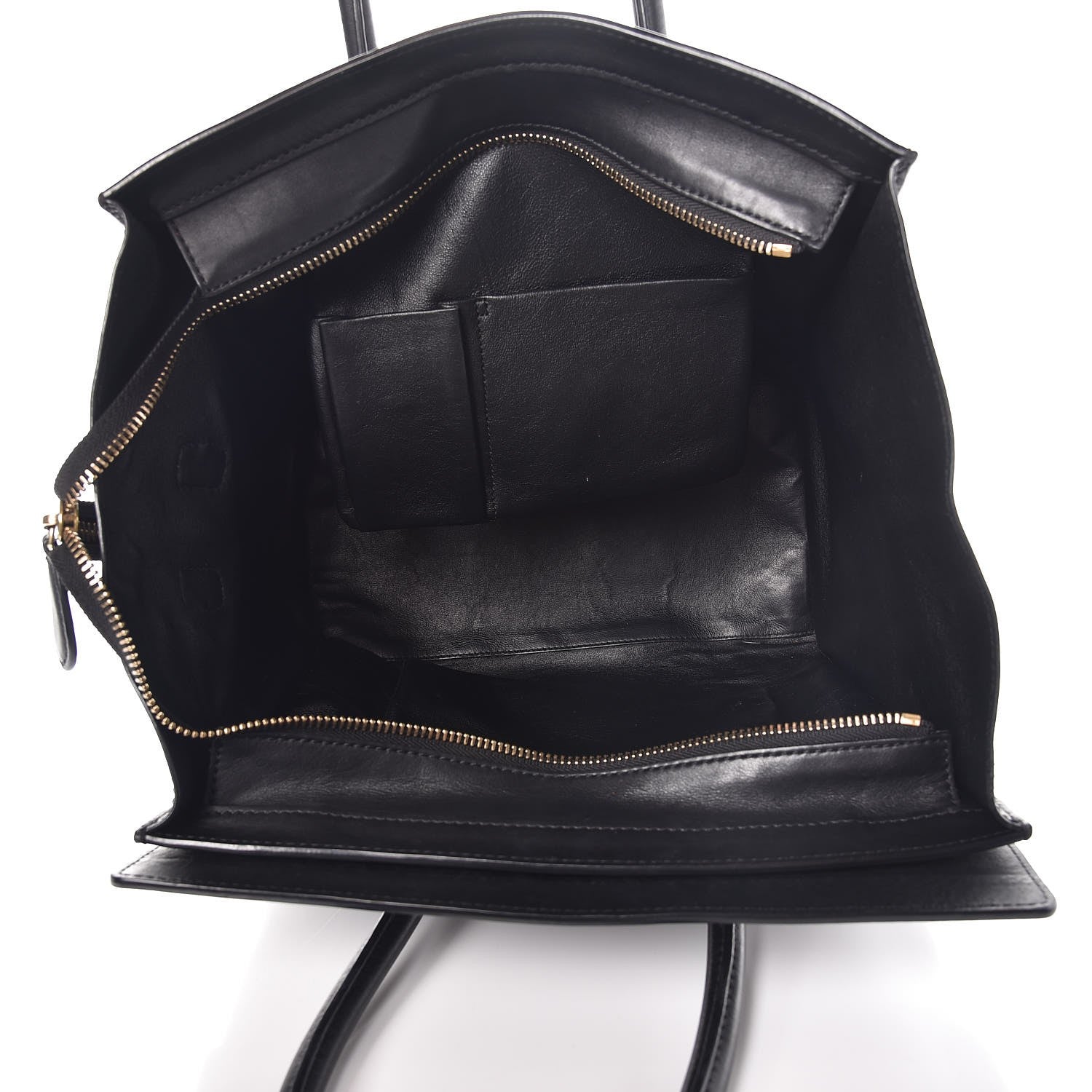 Celine Smooth Calfskin Mini Luggage Black 5 of 15