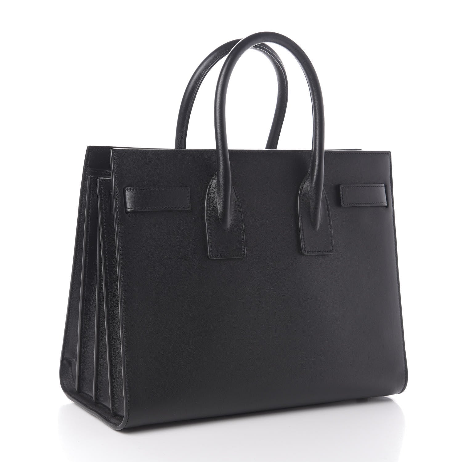 Saint Laurent Calfskin Small Sac De Jour Black 3 of 9