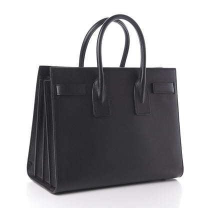 Saint Laurent Calfskin Small Sac De Jour Black 3 of 9