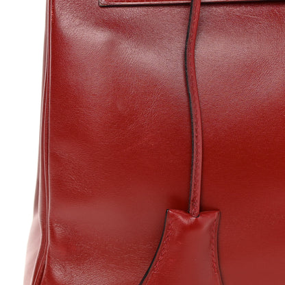 Hermes Box Kelly Retourne 28 Rouge H 27 of 29