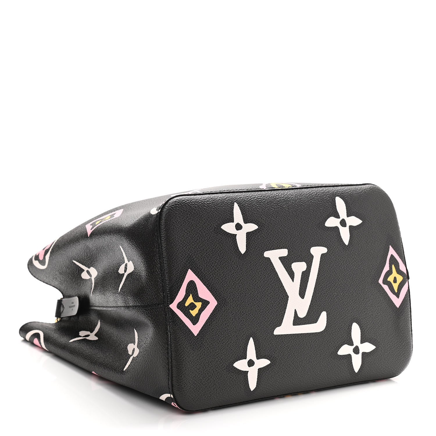 Louis Vuitton Monogram Giant Wild At Heart Neonoe MM Black 4 of 10