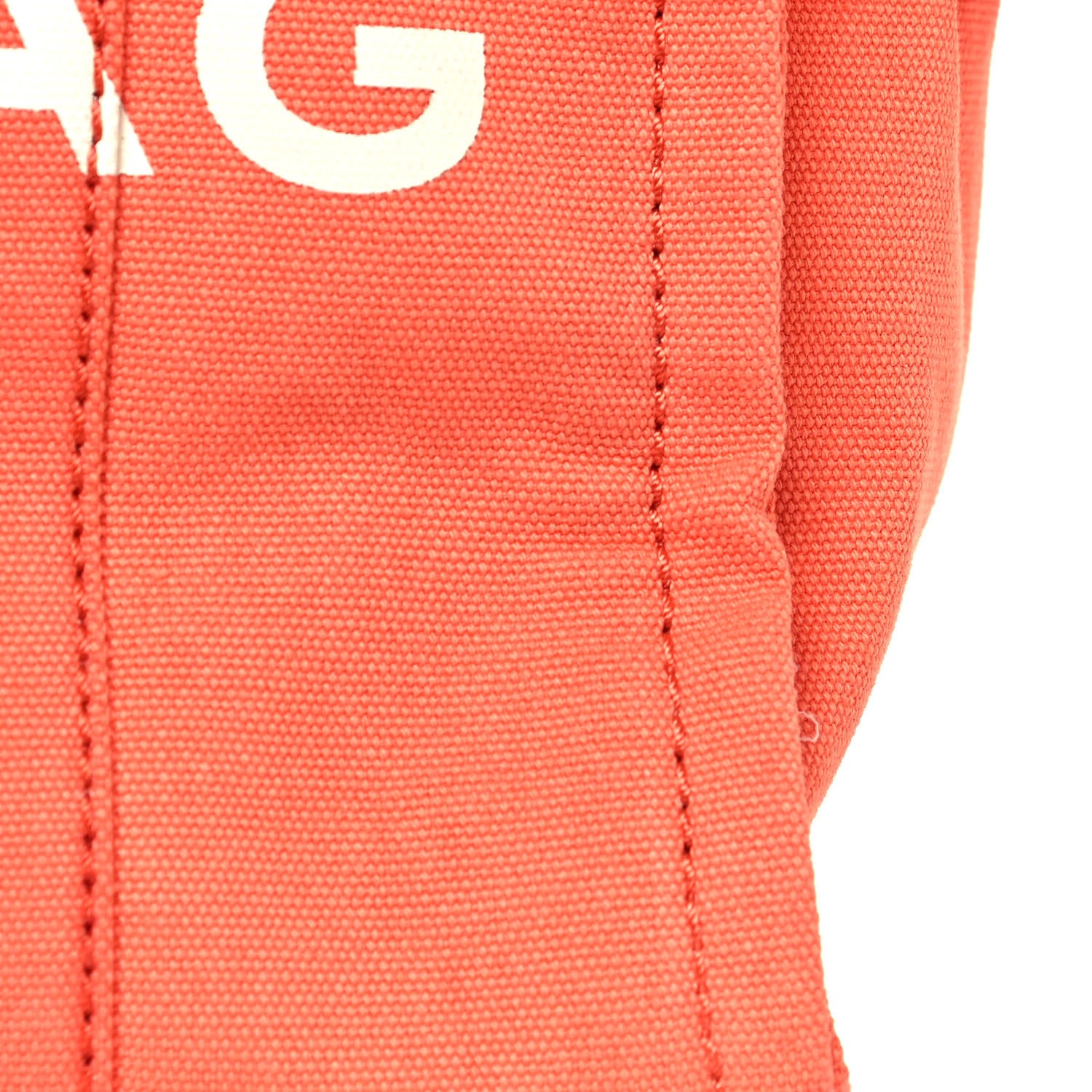 Marc Jacobs Cotton Canvas Medium The Traveler Tote Bag Orange 12 of 12