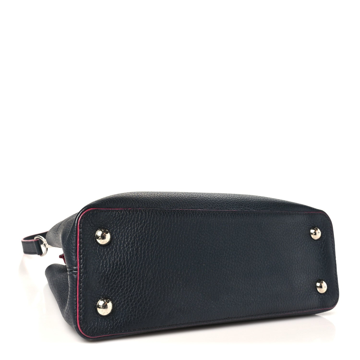 Louis Vuitton Taurillon Capucines PM Cobalt Fuchsia Cobalt Fuchsia 4 of 9