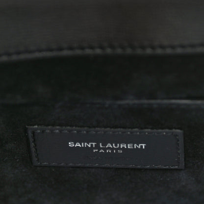 Saint Laurent Calfskin Medium Monogram Sunset Black 6 of 12