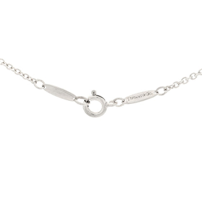 Tiffany Sterling Silver Pearl Elsa Peretti Mesh Pendant Necklace 4 of 4