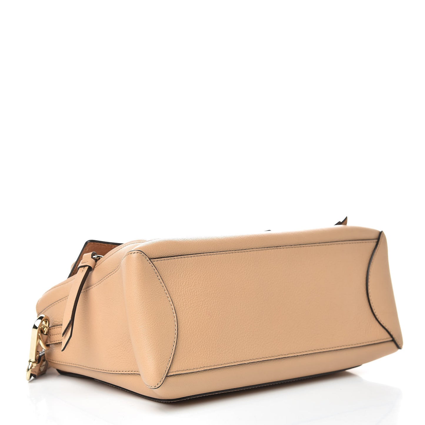 Calfskin Small Faye Day Shoulder Bag Blush Nude