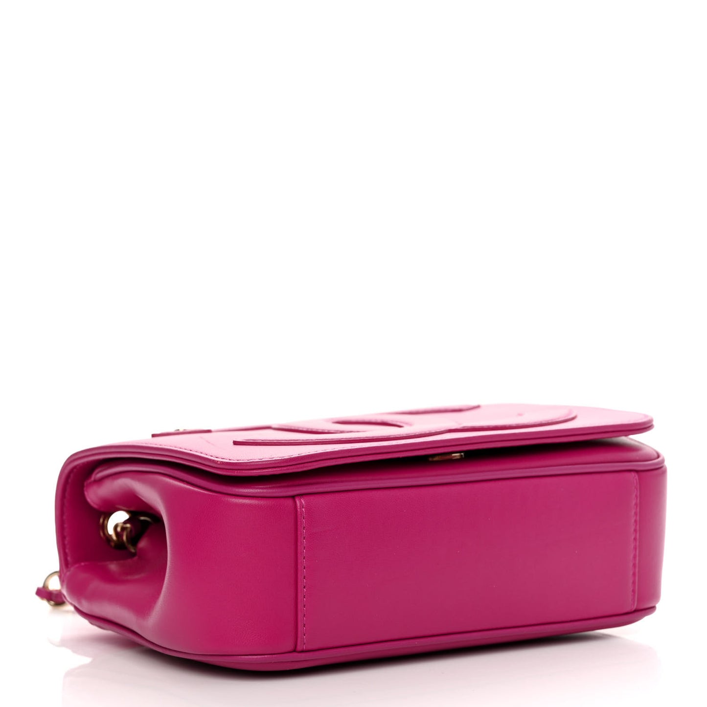 Lambskin CC Mania Flap Bag Pink