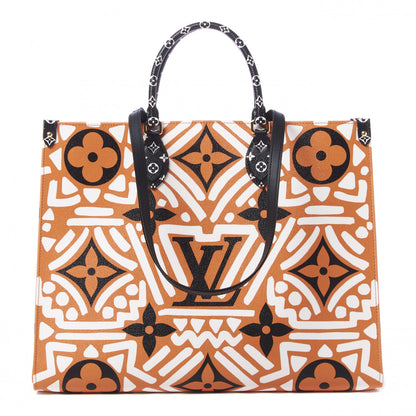 Louis Vuitton Monogram Giant Crafty Onthego GM Crème Caramel 1 of 8
