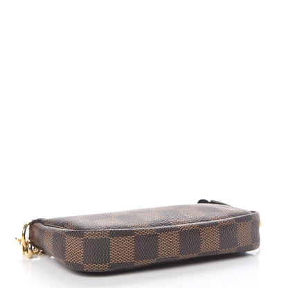 Louis Vuitton Damier Ebene Mini Pochette Accessories 4 of 10
