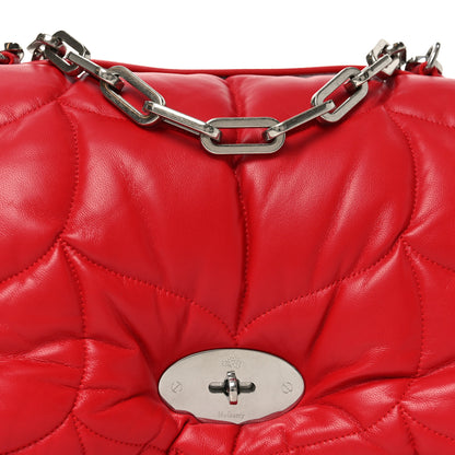 Mulberry Nappa Pillow Quilted Softie Bag Lancaster Red 7 of 9
