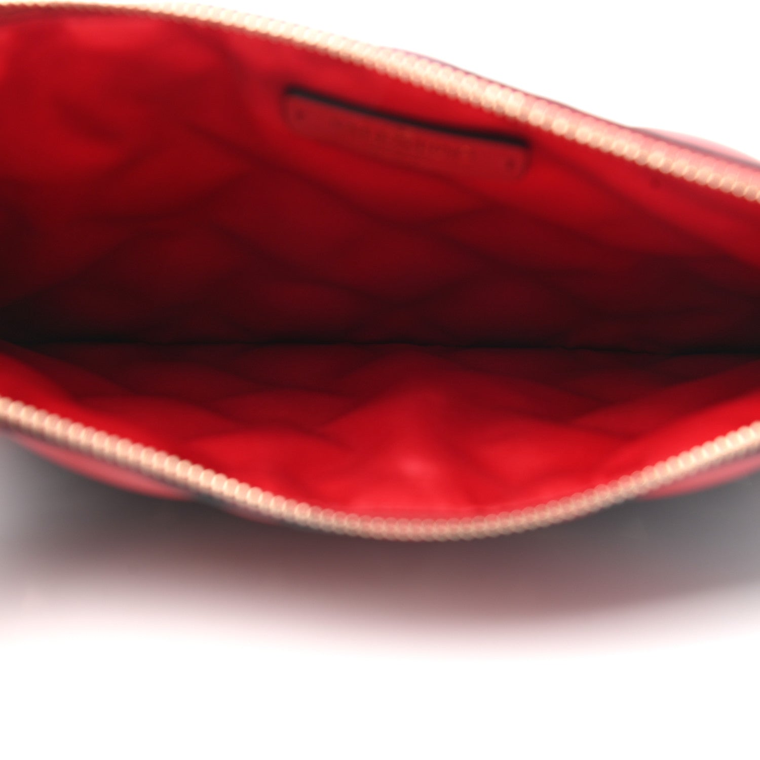 Valentino Garavani Nappa Candystud Zip Pouch Red Blue 5 of 6