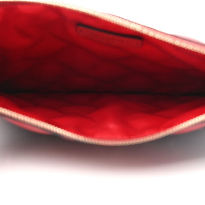 Valentino Garavani Nappa Candystud Zip Pouch Red Blue 5 of 6