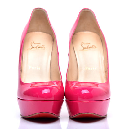 Christian Louboutin Patent Bianca 140 Pumps 37.5 Hot Pink 2 of 8