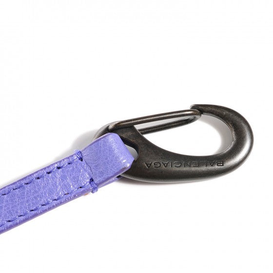 Agneau Classic Hardware Flat Crossbody Mauve