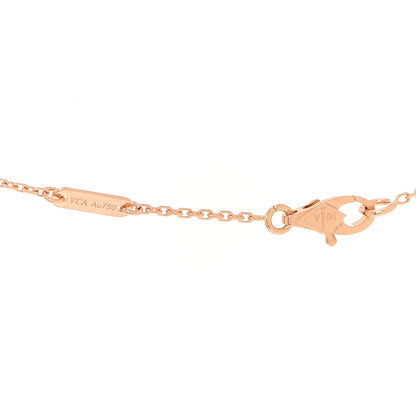 Van Cleef & Arpels 18K Rose Gold Sweet Alhambra Pendant Necklace 4 of 6