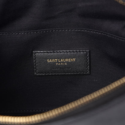 Saint Laurent Grain De Poudre Monogram Belt Bag Black 6 of 10