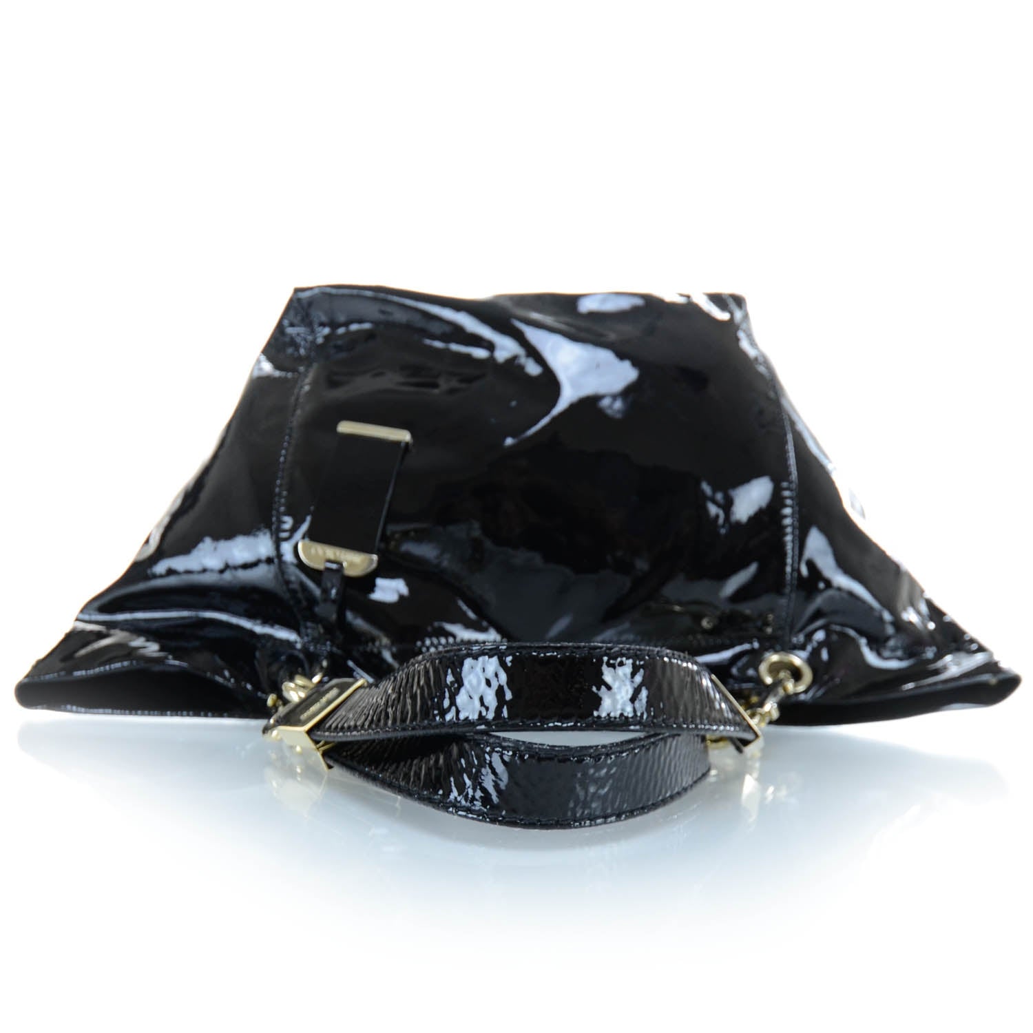 Jimmy Choo Patent Leather Lola Tote Black 4 of 10