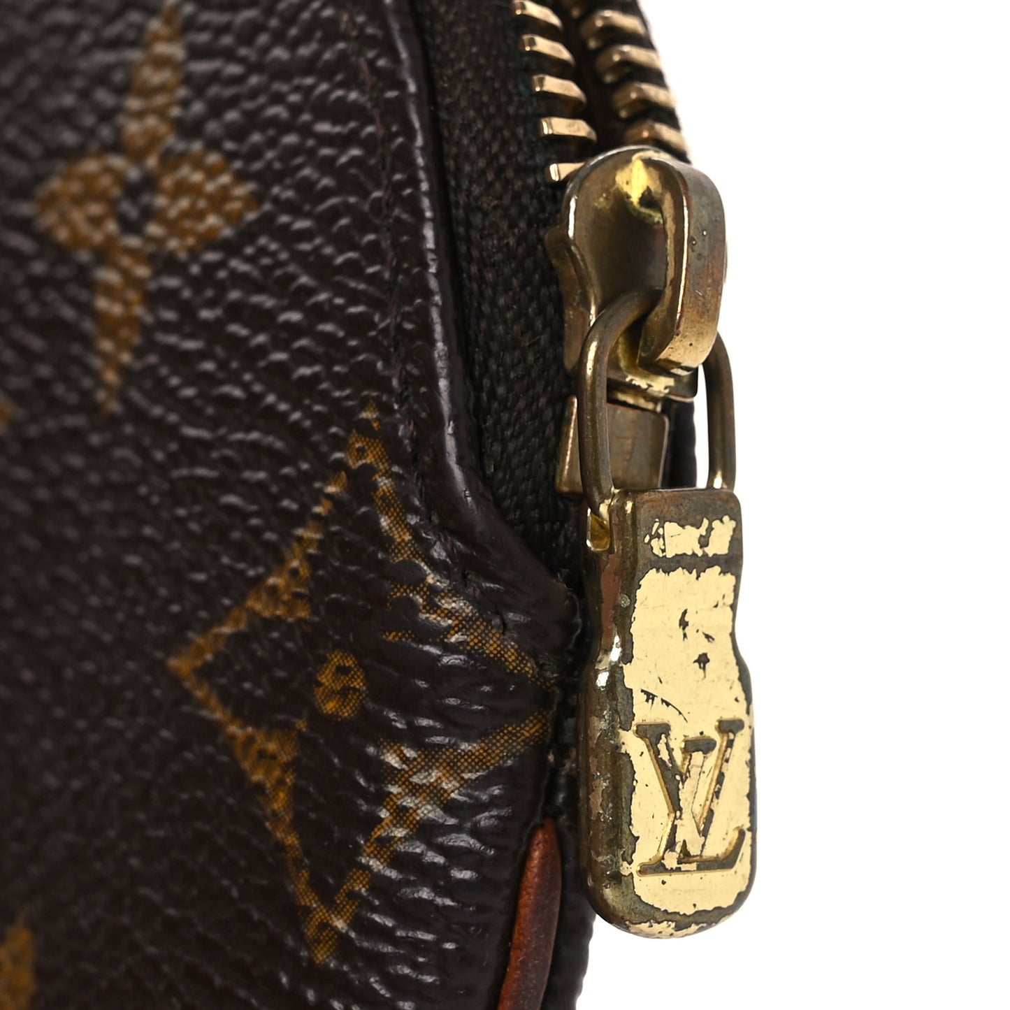 Monogram Round Coin Purse