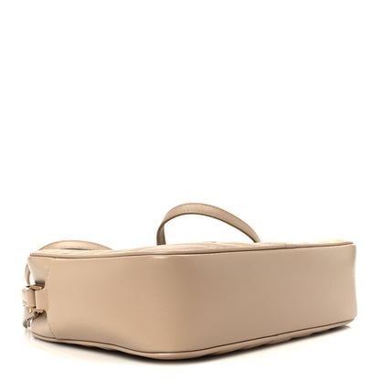 Saint Laurent Calfskin Matelasse Monogram Lou Camera Bag Nude Powder 4 of 11