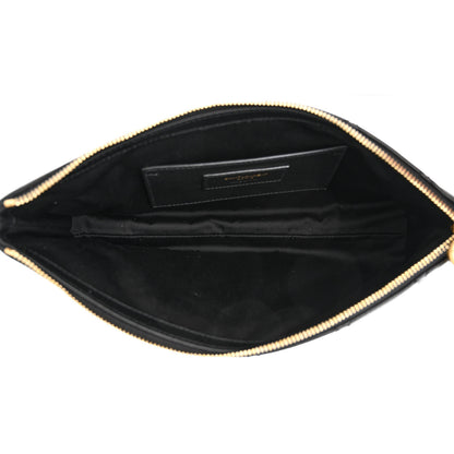 Saint Laurent Lambskin Quilted Maxi Icare Shopping Tote Black 8 of 13