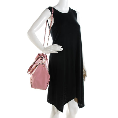 Valentino Garavani Vitello Medium Rockstud Tote Pop Gardenia 2 of 7