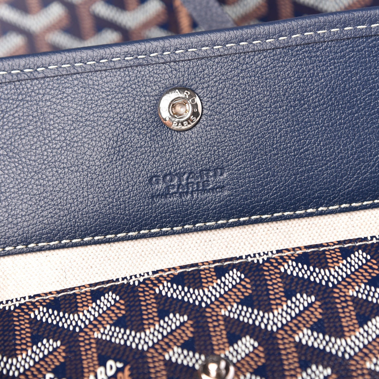 Goyardine Saint Louis GM Navy